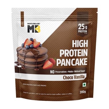 MuscleBlaze High Protein Pancake,  Choco Vanilla  200 g 