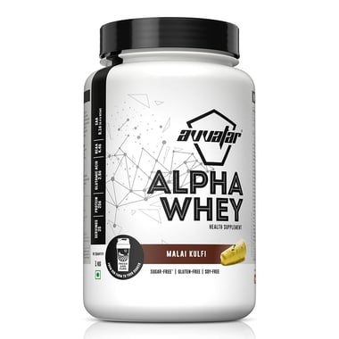 Avvatar Alpha Whey,  2.2 lb  Malai Kulfi 