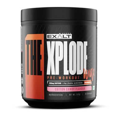 Exalt Supps Xplode Max Pre Workout,  0.83 lb  Cotton Candy 