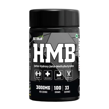 NutriJa HMB (Beta-Hydroxy Beta-Methylbutyrate),  100 g  Unflavoured 