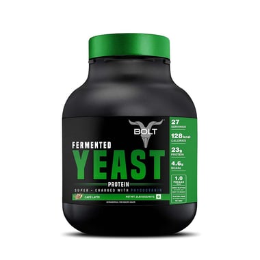 Bolt Fermented Yeast Protein, 2 lb Cafe Latte