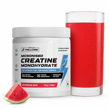 Wellcore Micronised Monohydrate Creatine,  Watermelon Wave  122 g 