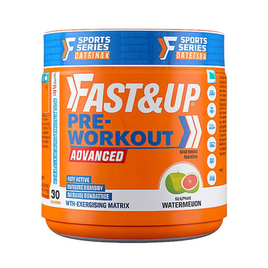 Fast & Up Pre-Workout Advanced, 0.66 lb Watermelon