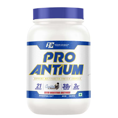 Ronnie Coleman Pro-Antium Whey Protein, 2 lb Cookies and Cream