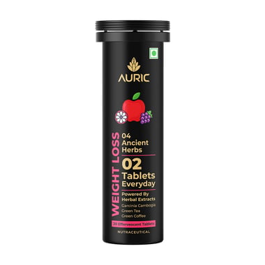 Auric Weight Loss Effervescent Red Apple, 20 tablet(s)