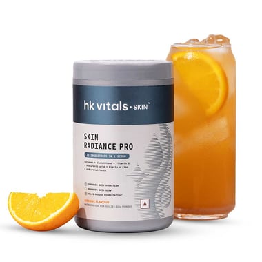 HealthKart HK Vitals Skin Radiance Pro, 300 g Orange