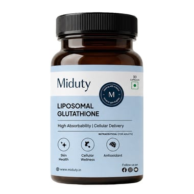 Miduty Liposomal Glutathione,  Unflavoured  30 capsules 