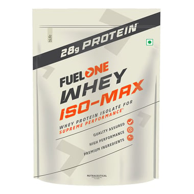 Fuel One Whey Iso-Max,  2.2 lb  Unflavoured 