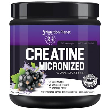 Nutrition Planet Creatine Micronized, Black Currant 0.76 lb