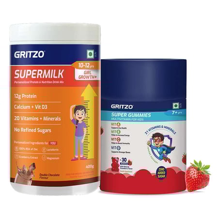 Gritzo Growth Kit for 10 to 12 Yrs Girl
