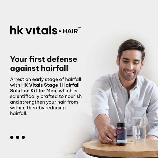 2 - HK Vitals Hair Fall Solution Kit,  STAGE 1 