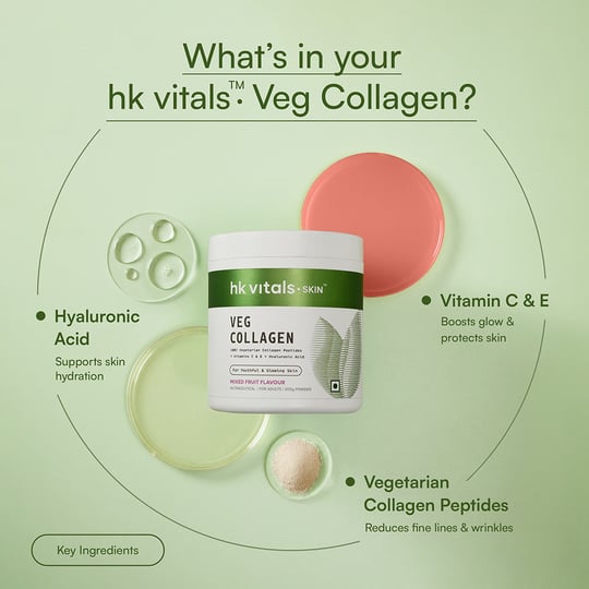 3 - HK Vitals Skin Radiance Collagen, Veg 200 g Mixed Fruit
