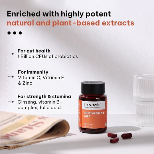 4 - HK Vitals Multivitamin Plus Men, 60 tablet(s) Unflavoured