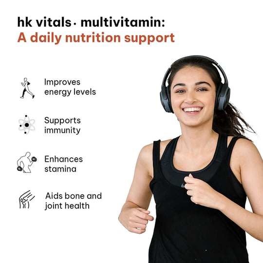 15 - HK Vitals Multivitamin with Zinc & Vitamin C,  30 tablet(s)  Unflavoured