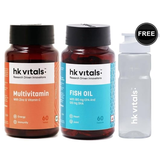 Multivitamin & Fish Oil 60 Tabs Combo