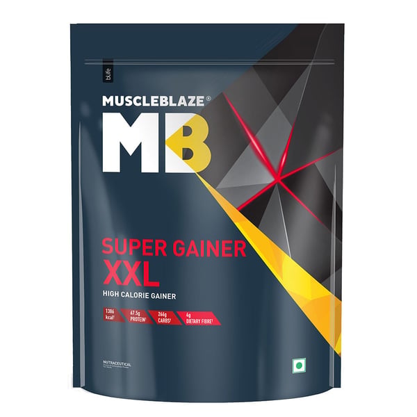 MuscleBlaze Super Gainer XXL Weight Gainer,  4.4 lb  Chocolate 