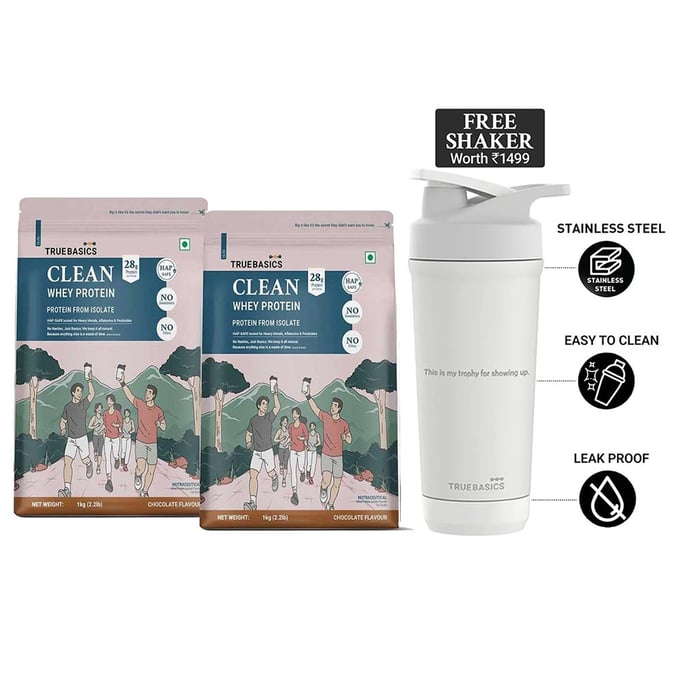 Clean Whey Protein Isolate 2kg Chocolate Pack