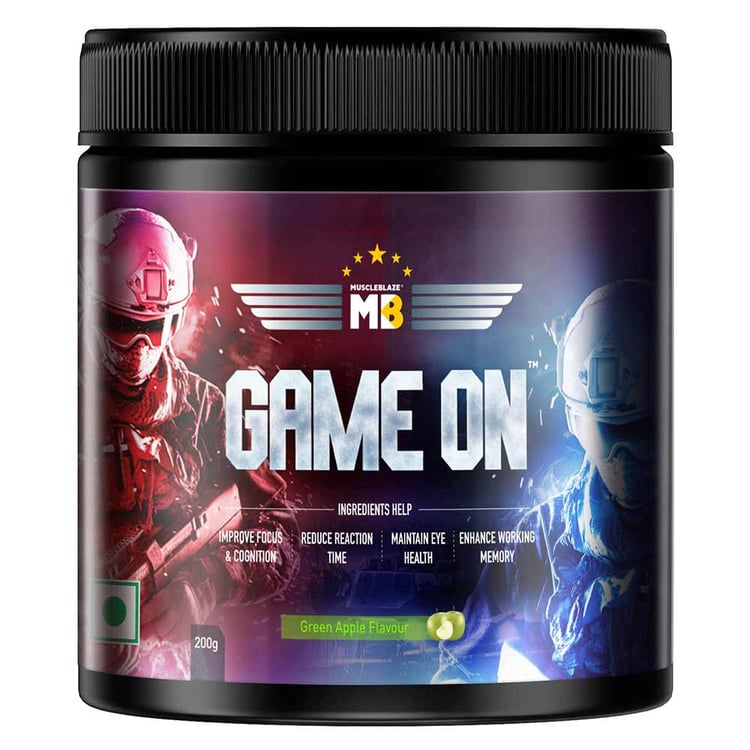 1 - MuscleBlaze Game On, 0.44 lb Green Apple