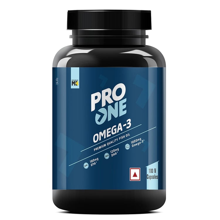 MB Pro One Fish Oil 1000mg, 100 capsules