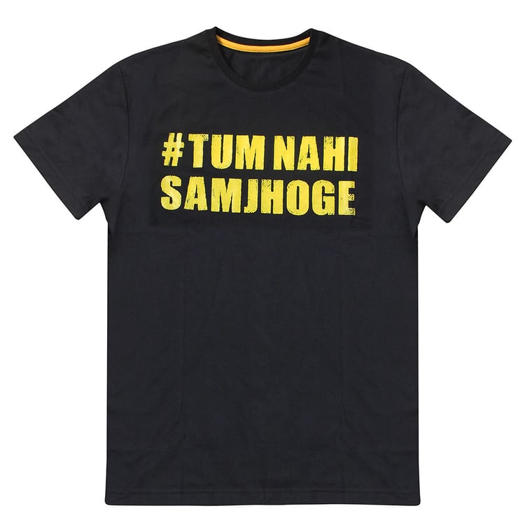 MuscleBlaze Tum Nahi Samjhoge T-Shirt,  Assorted  Free Size 