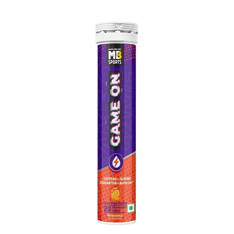MB Sports Game On, 20 tablet(s) Citrus Blast