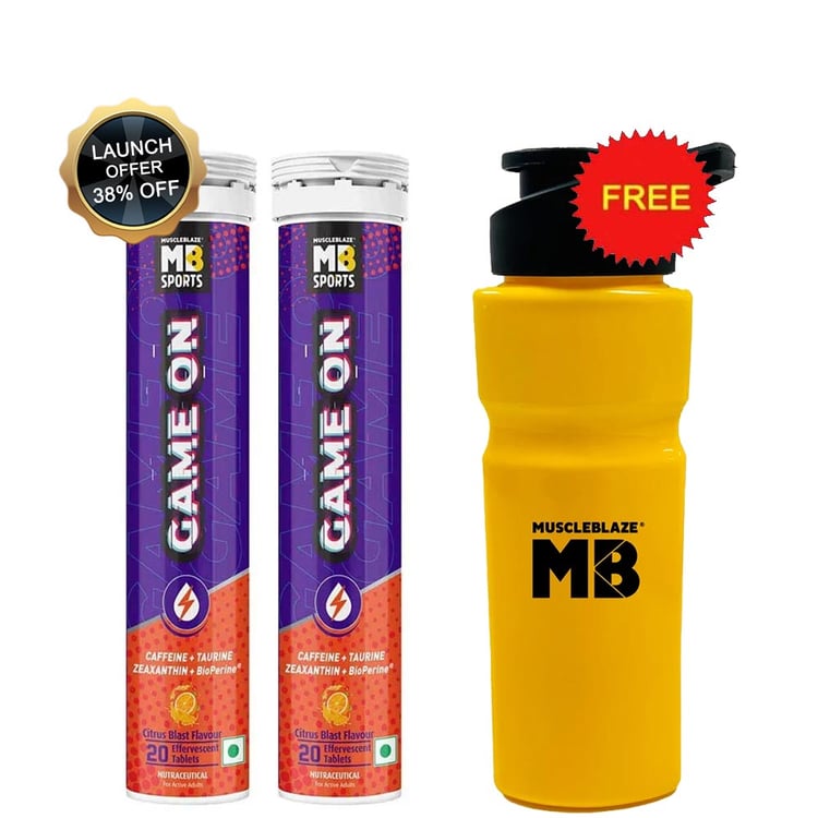 MB Sports Game On 20 tablets Citrus Blast - (Pack of 2)