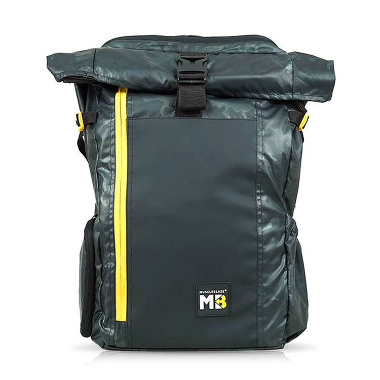 2 - MuscleBlaze Tri-Flex Laptop BackPack,  35 L, Camo 